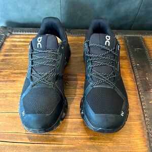 On Cloud Black Running Shoes
